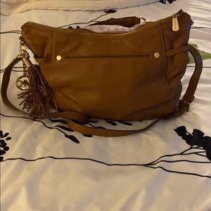 Michael Kors brown leather handbag